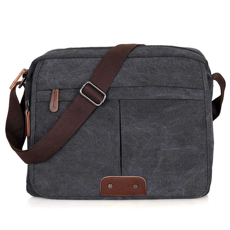 9039A Black Fashion Durable Sling Bag for Document