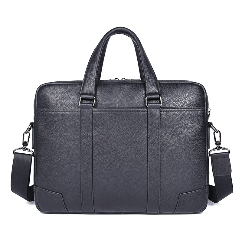 7418A  Full Grain Leather Laptop Bag Men's Handbag Lawyer Bag