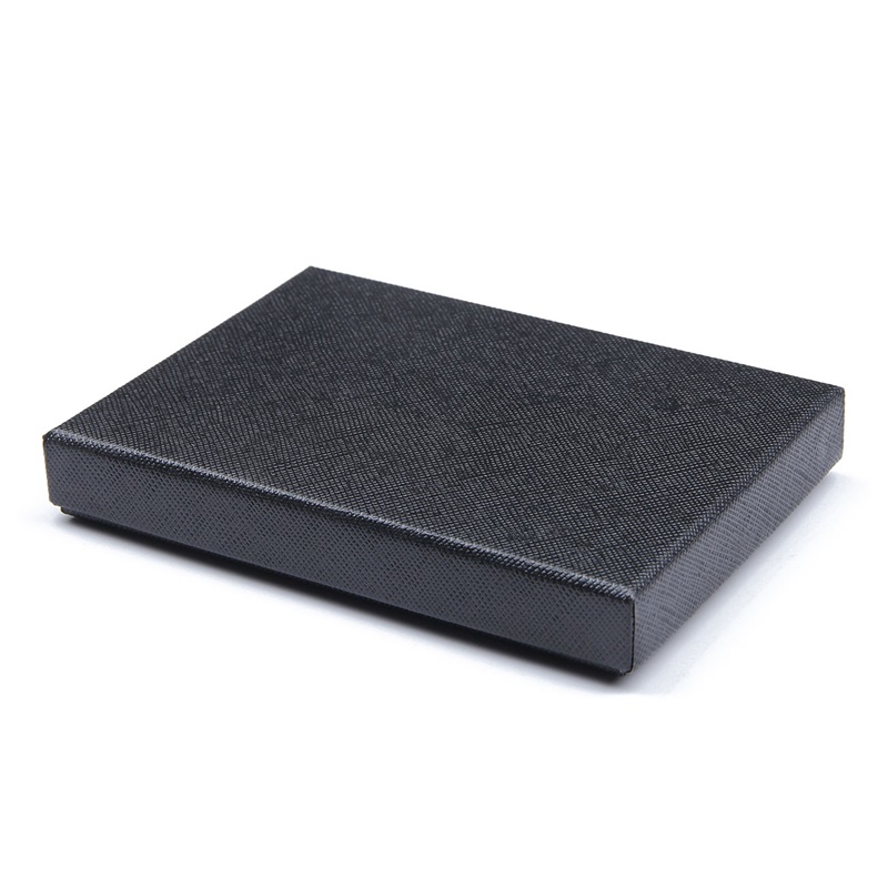 BZ012 Customized Black Gift Box Wallet Box Card Holder Box