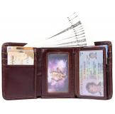 R-8106C-1 Wholesale RFID Card Holder for Men Photo Window Wallet
