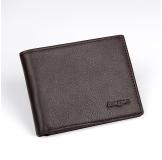 R-8179Q-1 Classic Coffee Vintage Leather Mini Wallet Purse