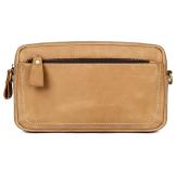 C016B Crazy Horse Leather Cosmetic Bag Bathroom Bag