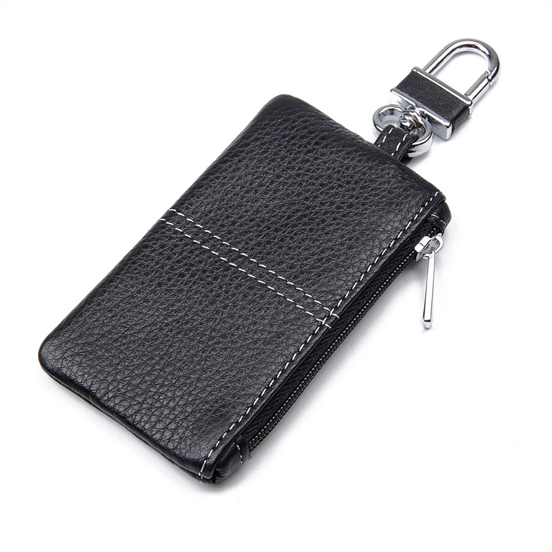 8461A-1 Full Grain Cow Leather Car Key Holder 