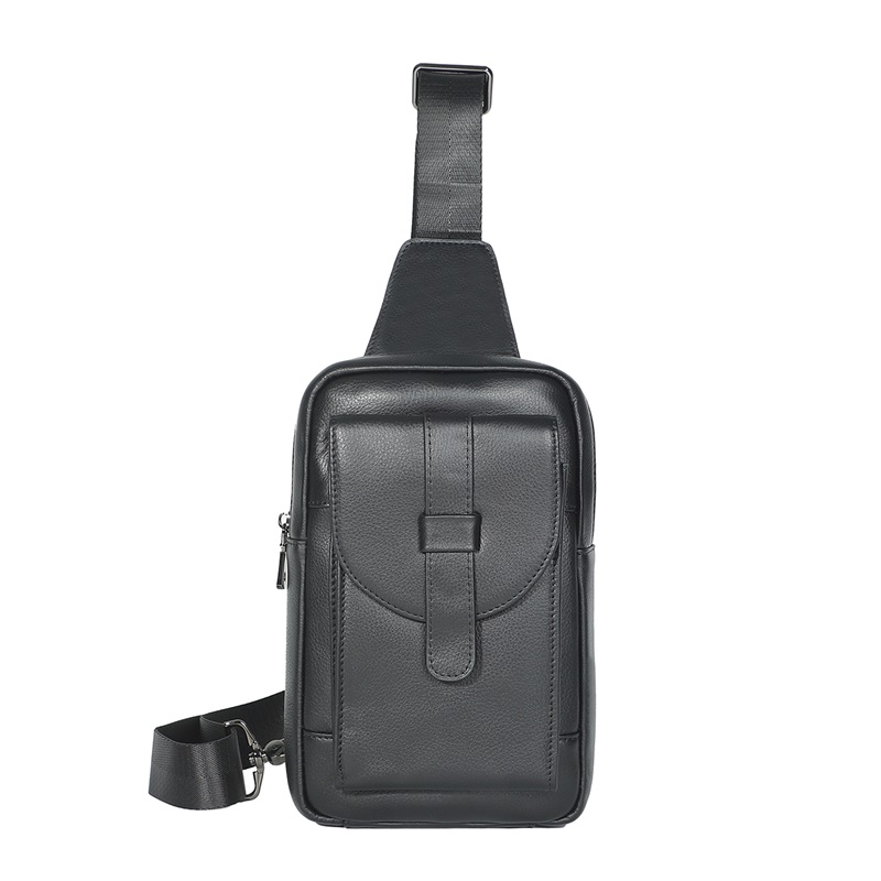 4029A Real Cow Leather Bag Men's Sling Bag 