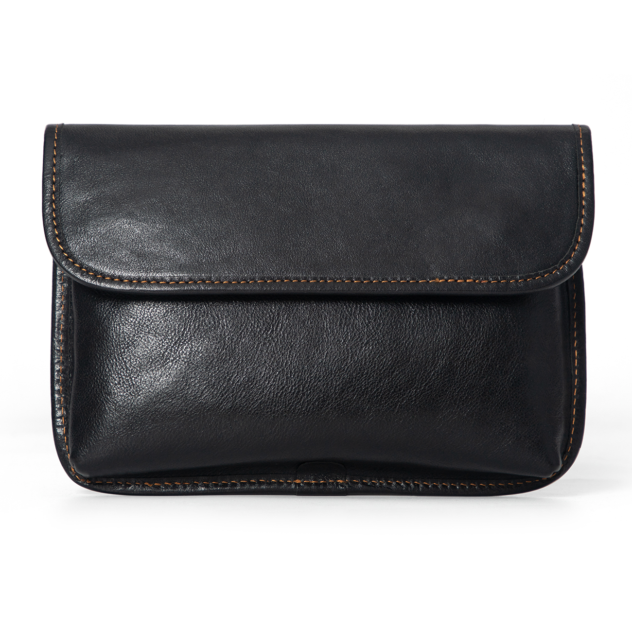 Vintage Real Leather Small Purse Bag for Men Crossbody Bag